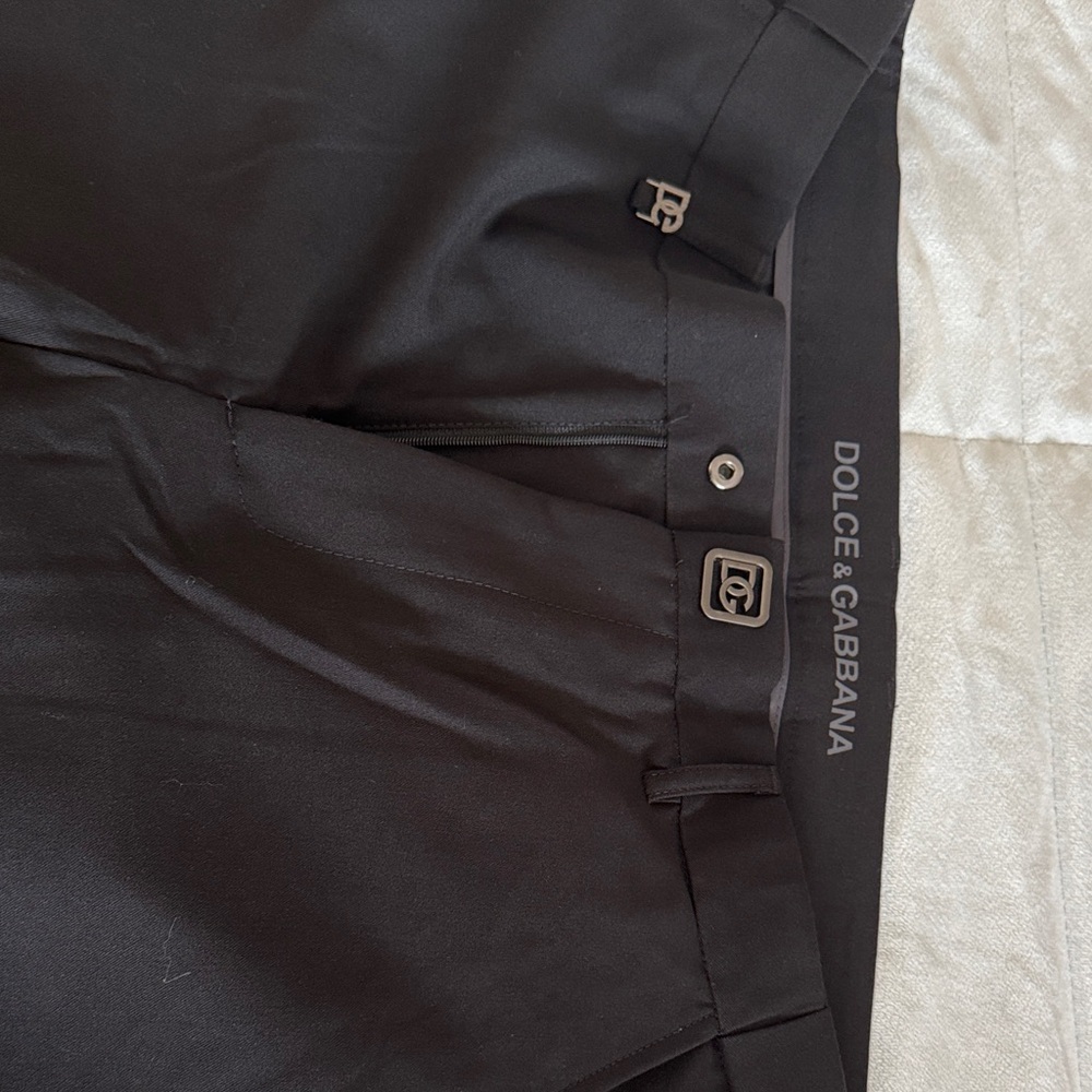 Dolce & Gabbana Classic Black Pants